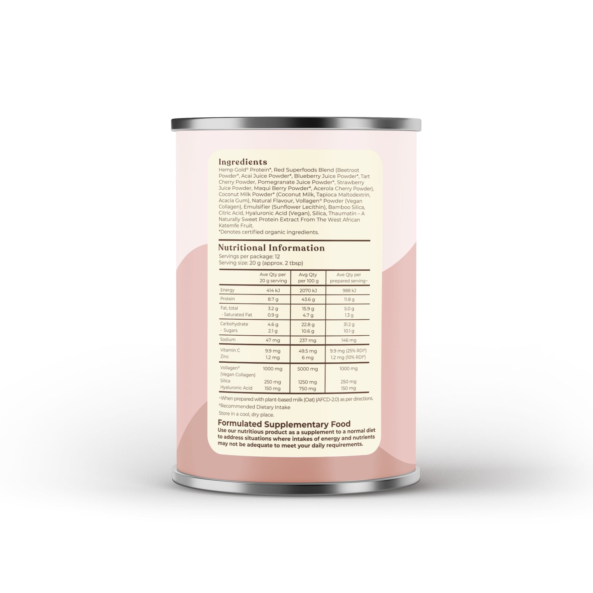 Plant Based Collagen - 240g