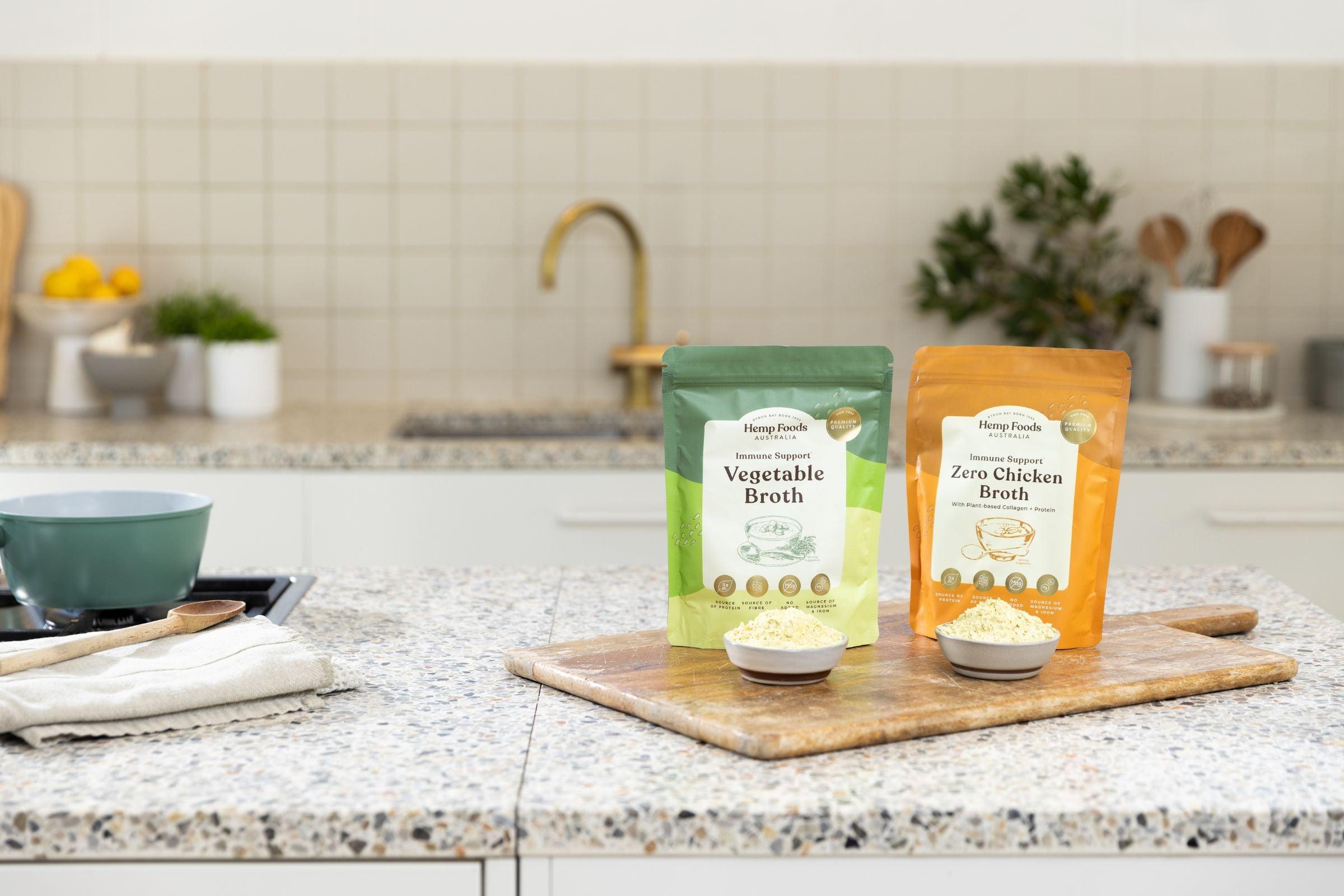 Vegetable Broth - 112g - Hemp Foods Australia