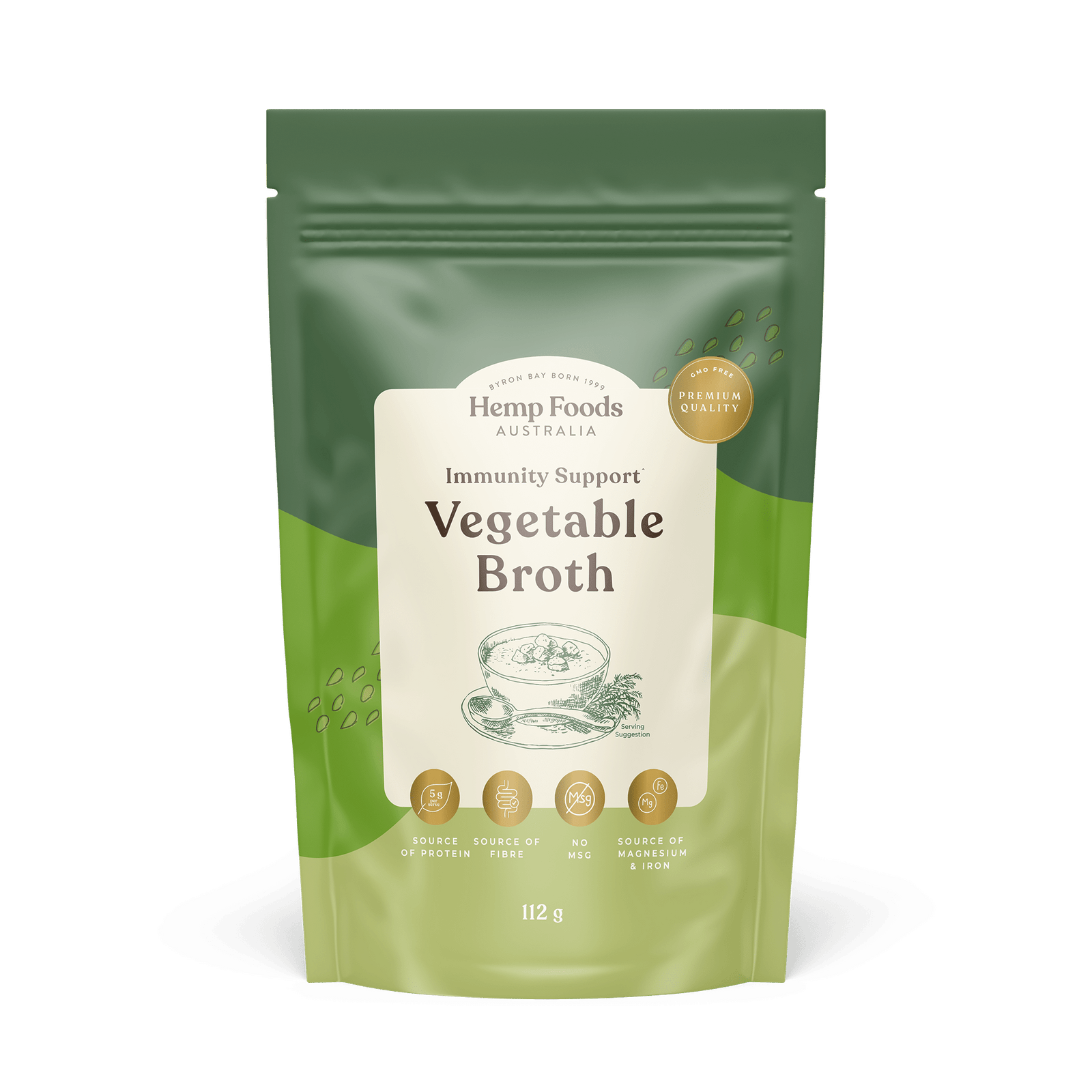 Vegetable Broth - 112g - Hemp Foods Australia