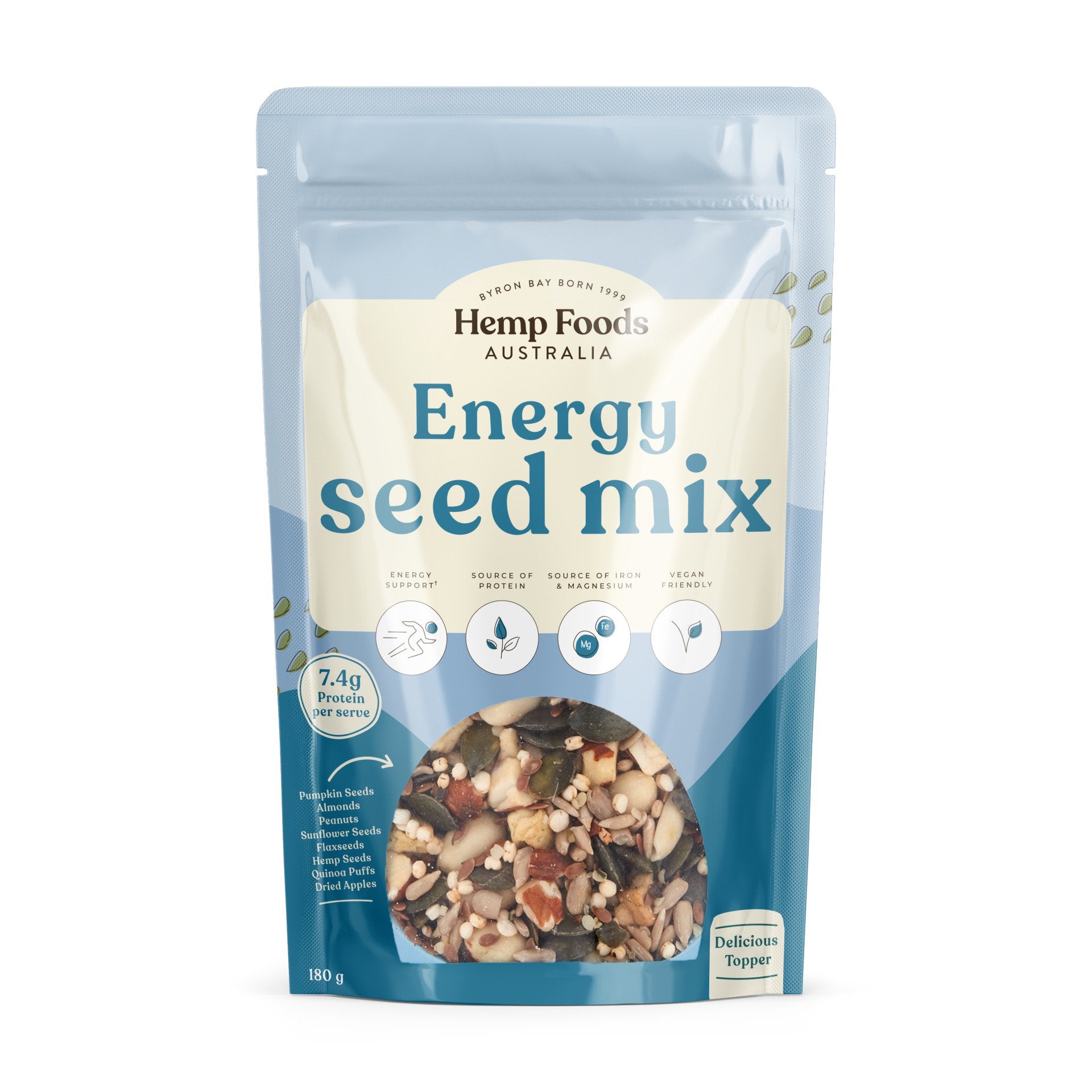 Energy Seed Mix - 180g - Hemp Foods Australia