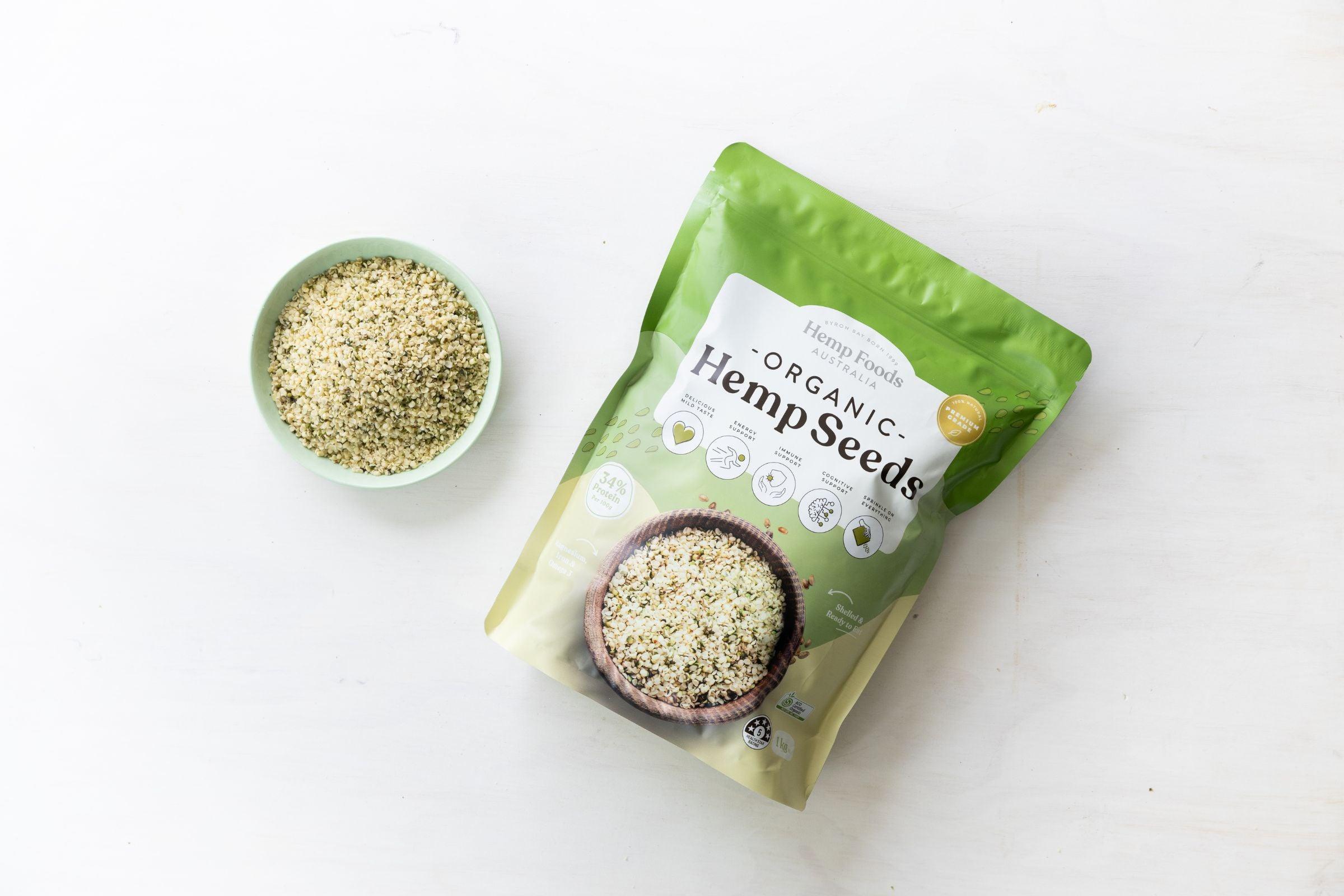 Hemp Seeds - Buy 20 packs - 25 x 250g Pouch - Hemp Foods Australia