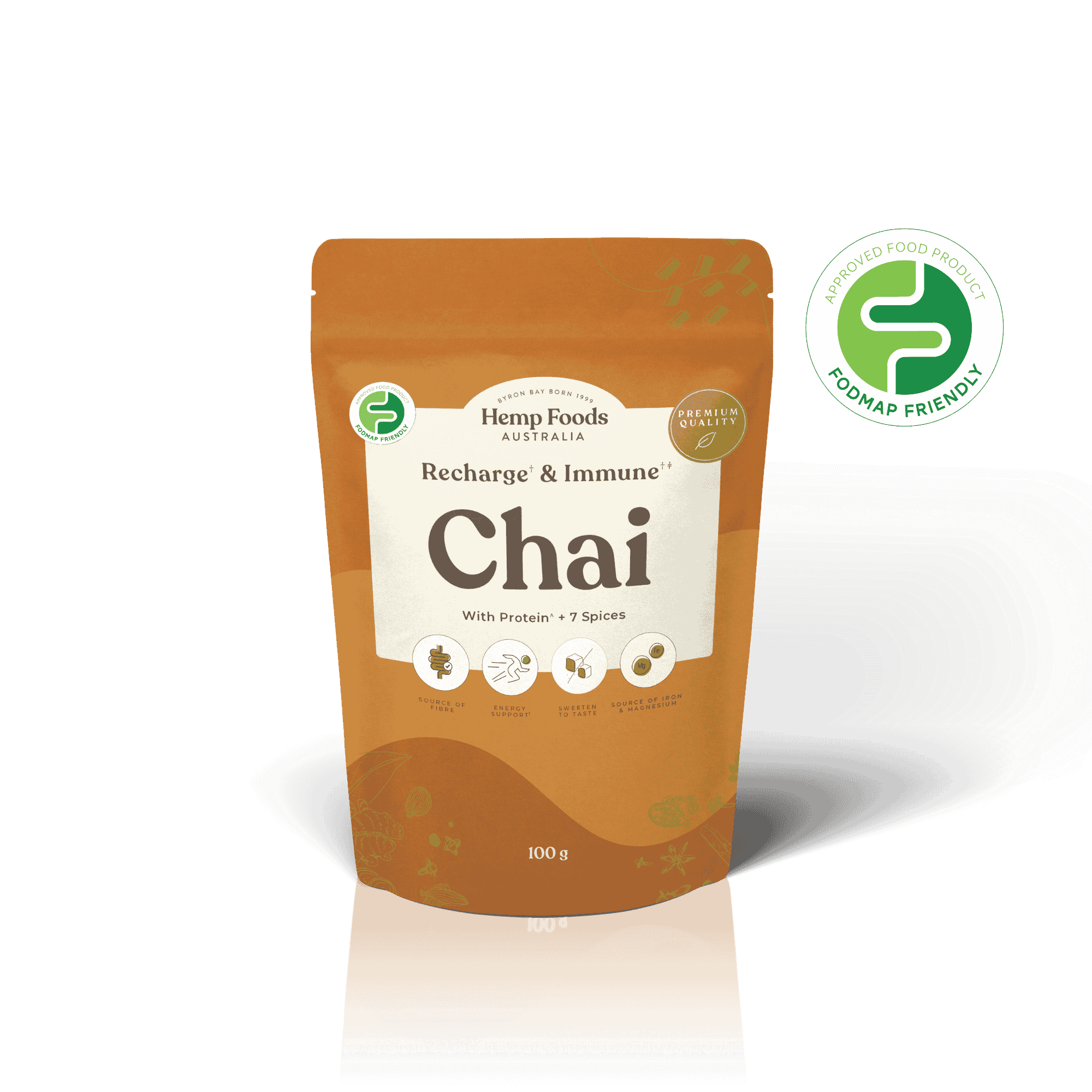 Chai Recharge & Immunity Blend - 100g - Hemp Foods Australia