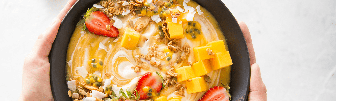 Mango and Hemp Smoothie Bowl