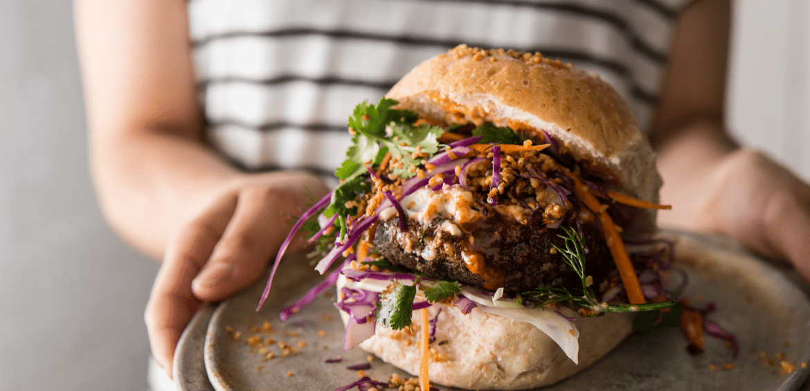 Hemp and Tofu Burger