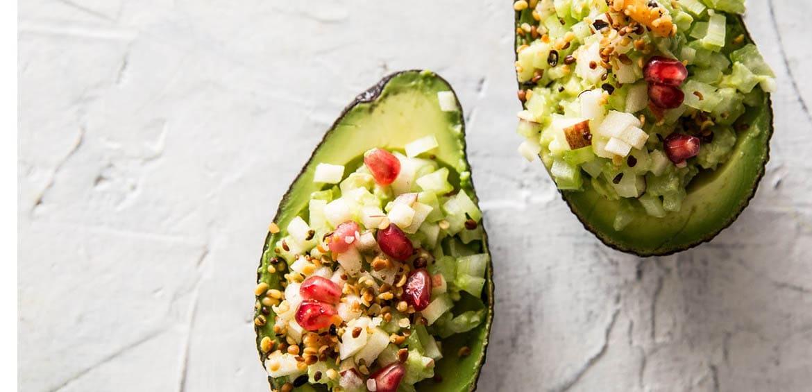 Crunchy Apple Avocados