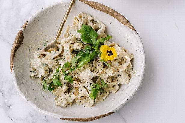 Creamy Hemp Seed Alfredo