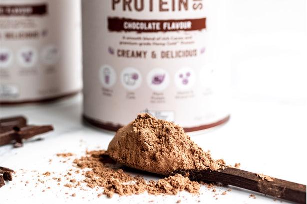 Sweet potato and hemp protein choc mousse