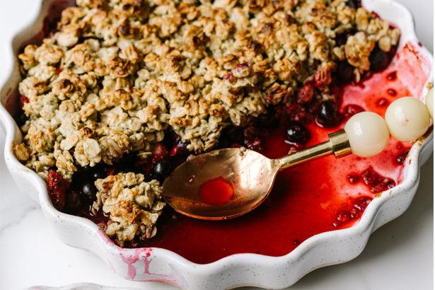 Hemp Protein Breakfast Berry Crumble – Hemp Foods Australia