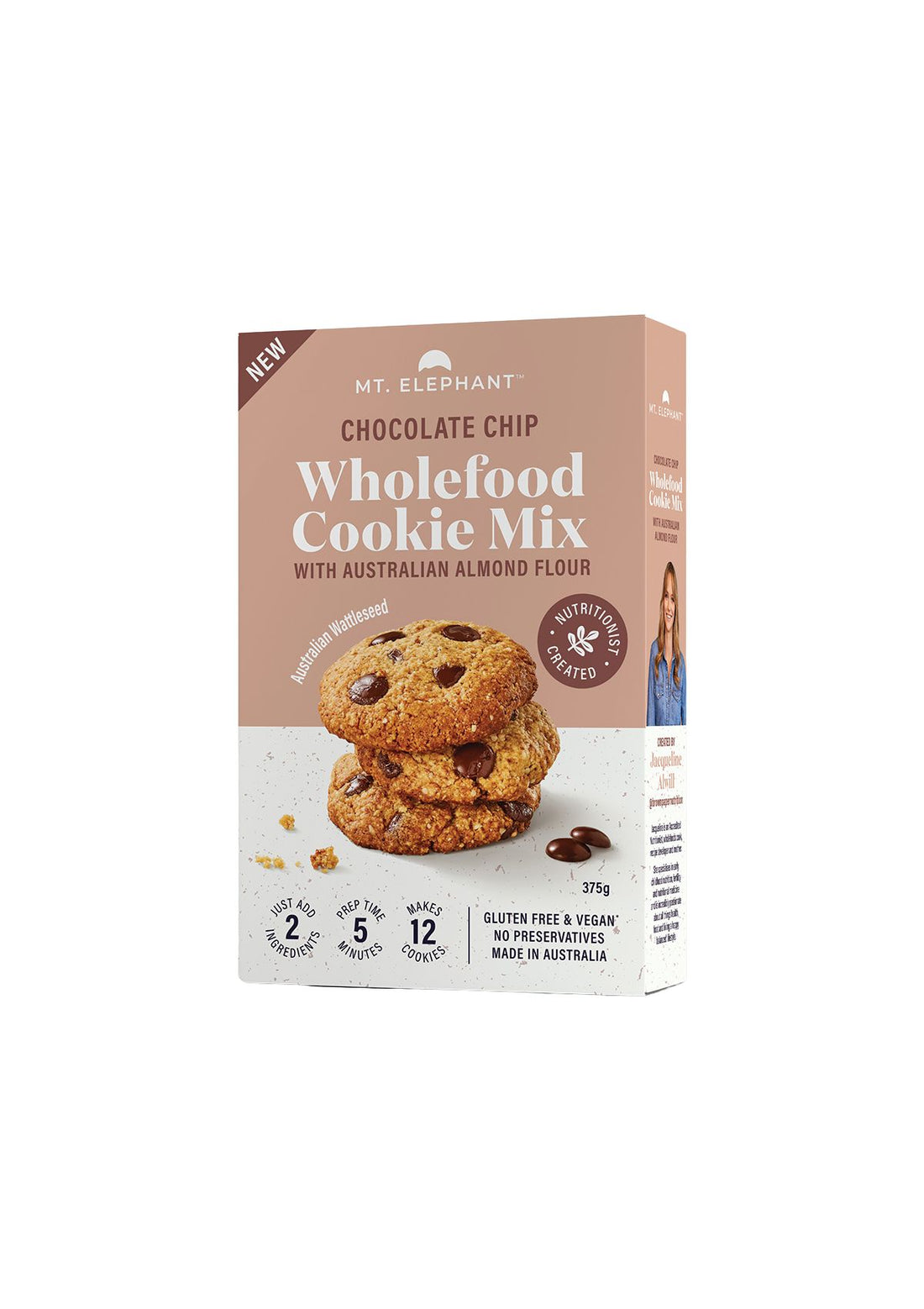 Chocolate Chip Wholefood Cookie Mix - 375g