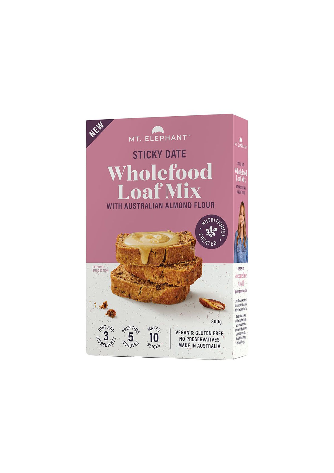 Sticky Date Wholefood Loaf Mix - 300g