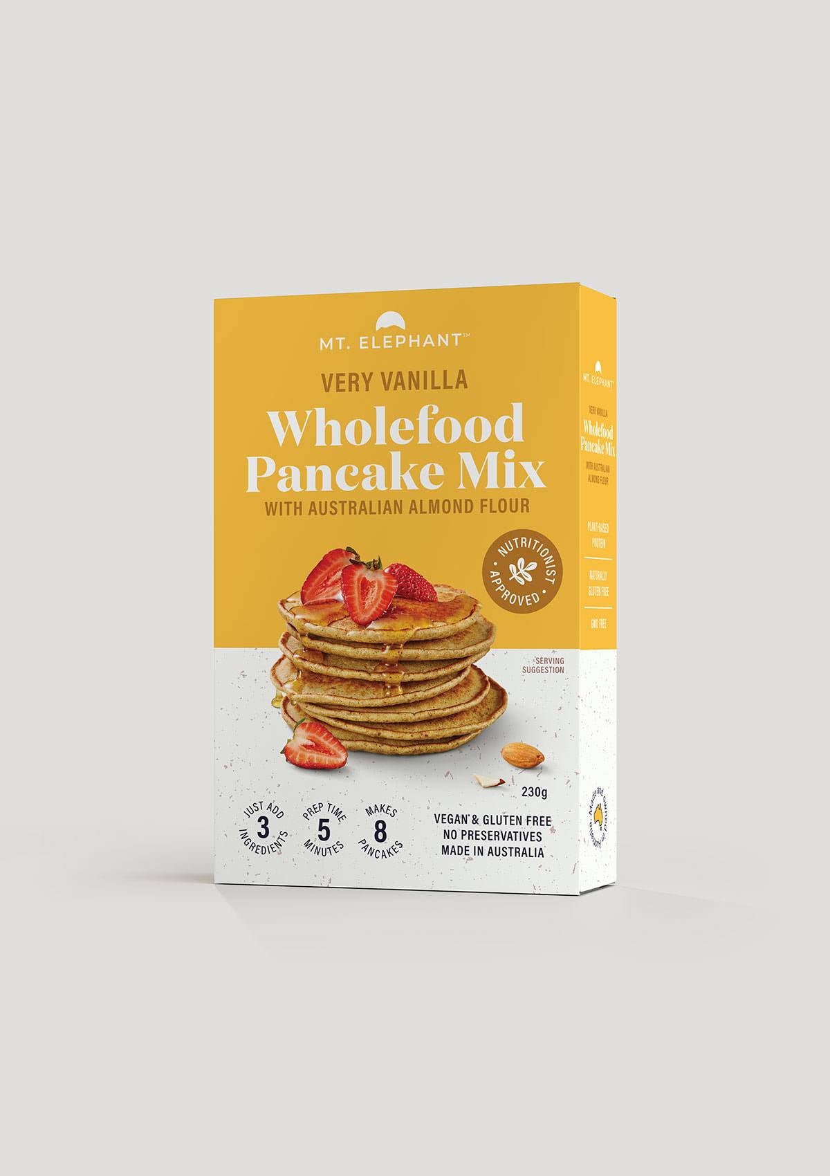 Very Vanilla Wholefood Pancake Mix - 230g