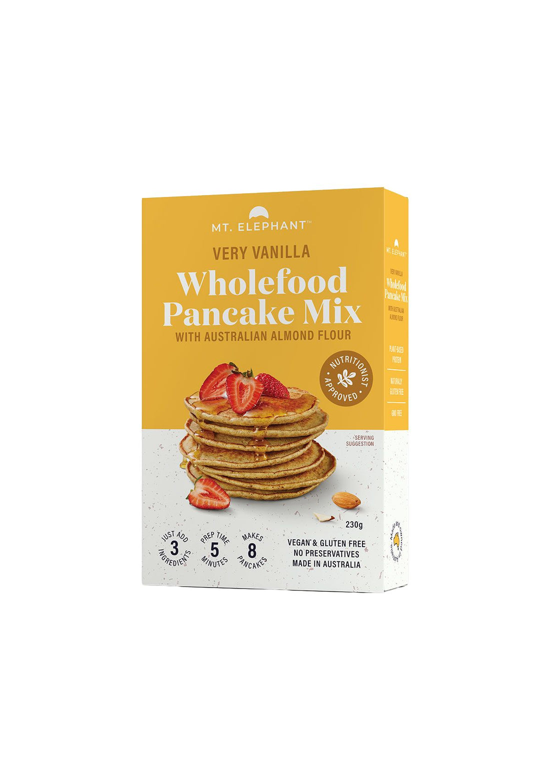 Very Vanilla Wholefood Pancake Mix - 230g