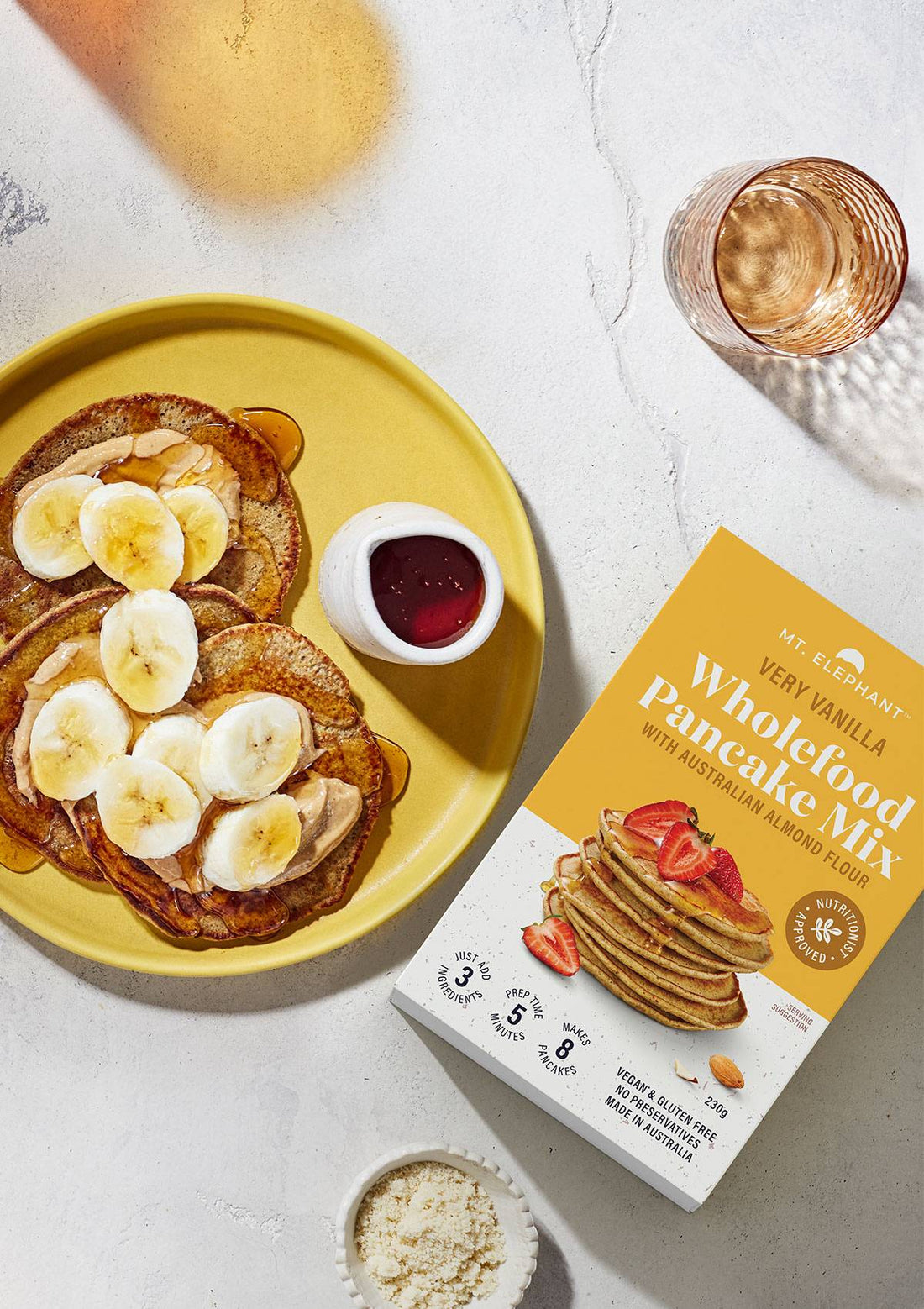 Very Vanilla Wholefood Pancake Mix - 230g