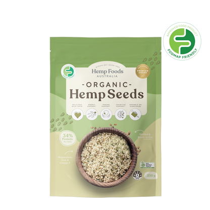 Organic Hulled Hemp Seeds - 250g
