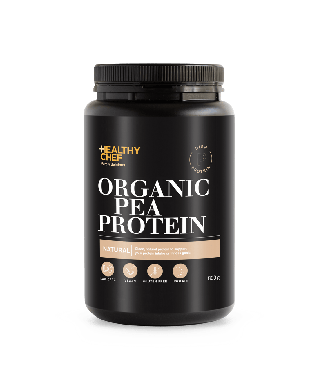 Organic Pea Protein Natural - 800g