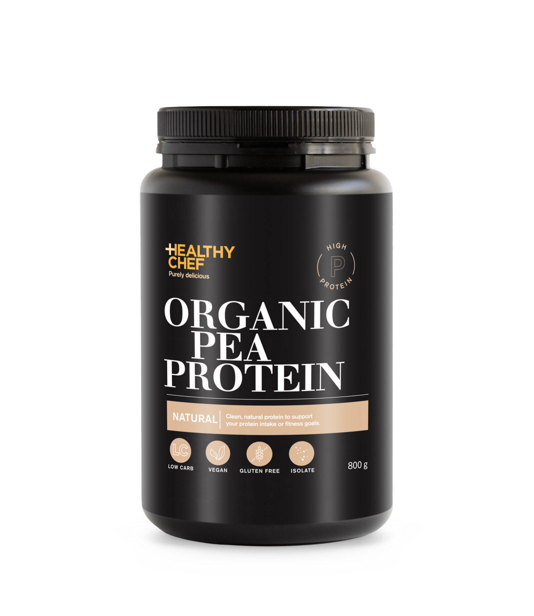 Organic Pea Protein Natural - 800g