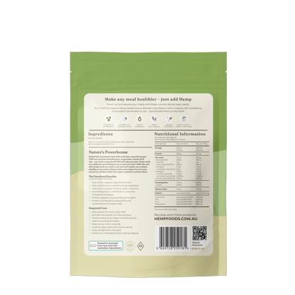 Organic Hulled Hemp Seeds - 1kg