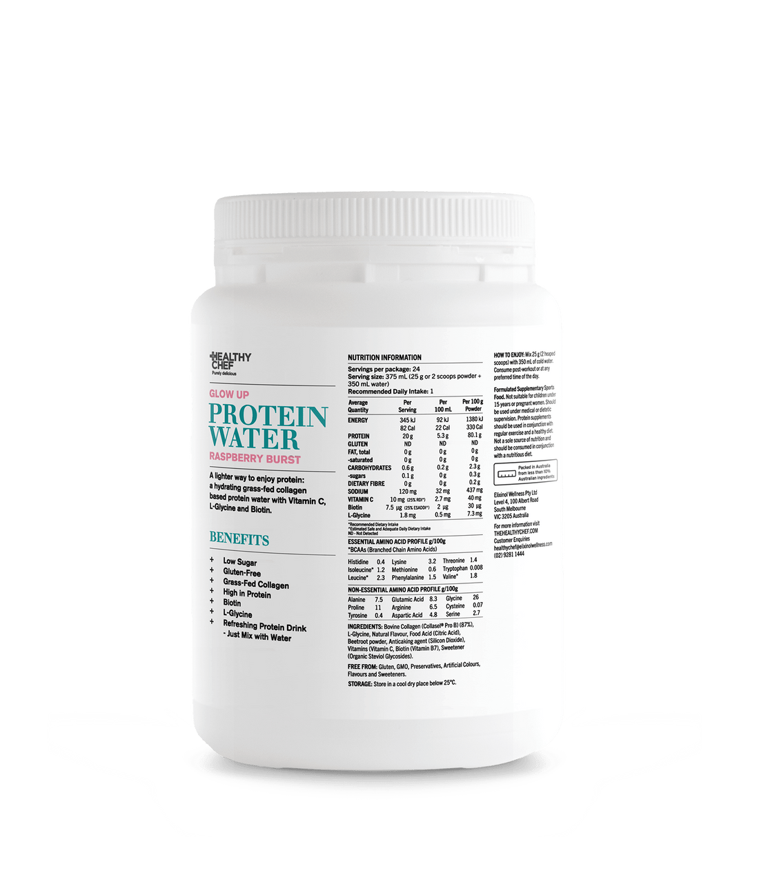 Glow Up Protein Water - 600g