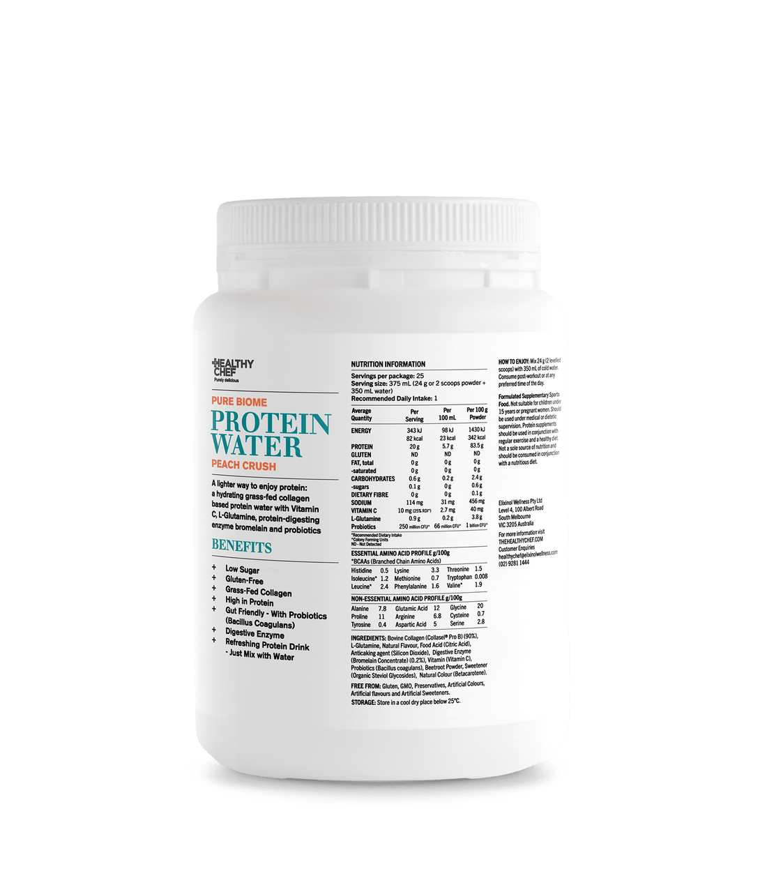 Pure Biome Protein Water - 600g