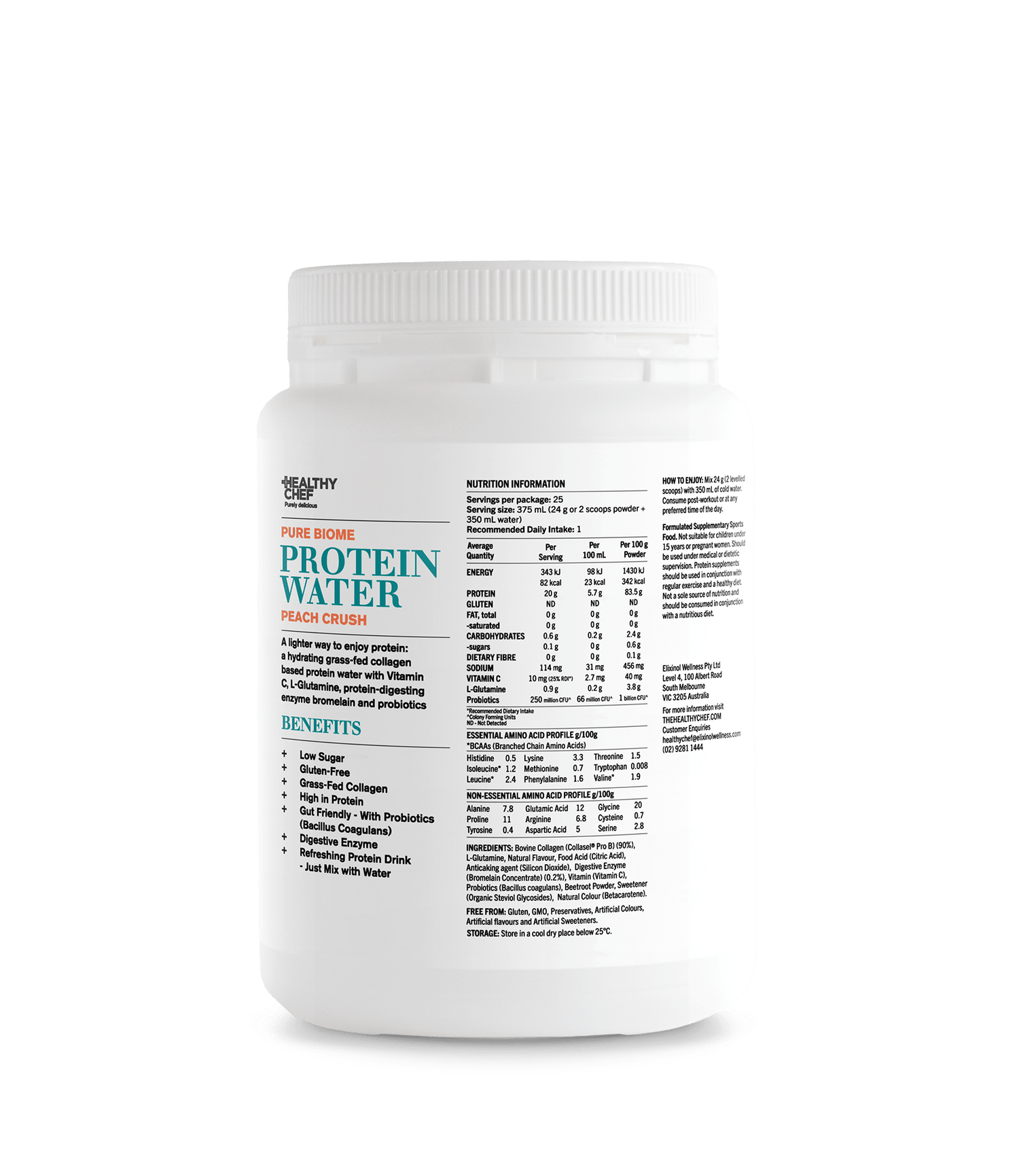 Pure Biome Protein Water - 600g
