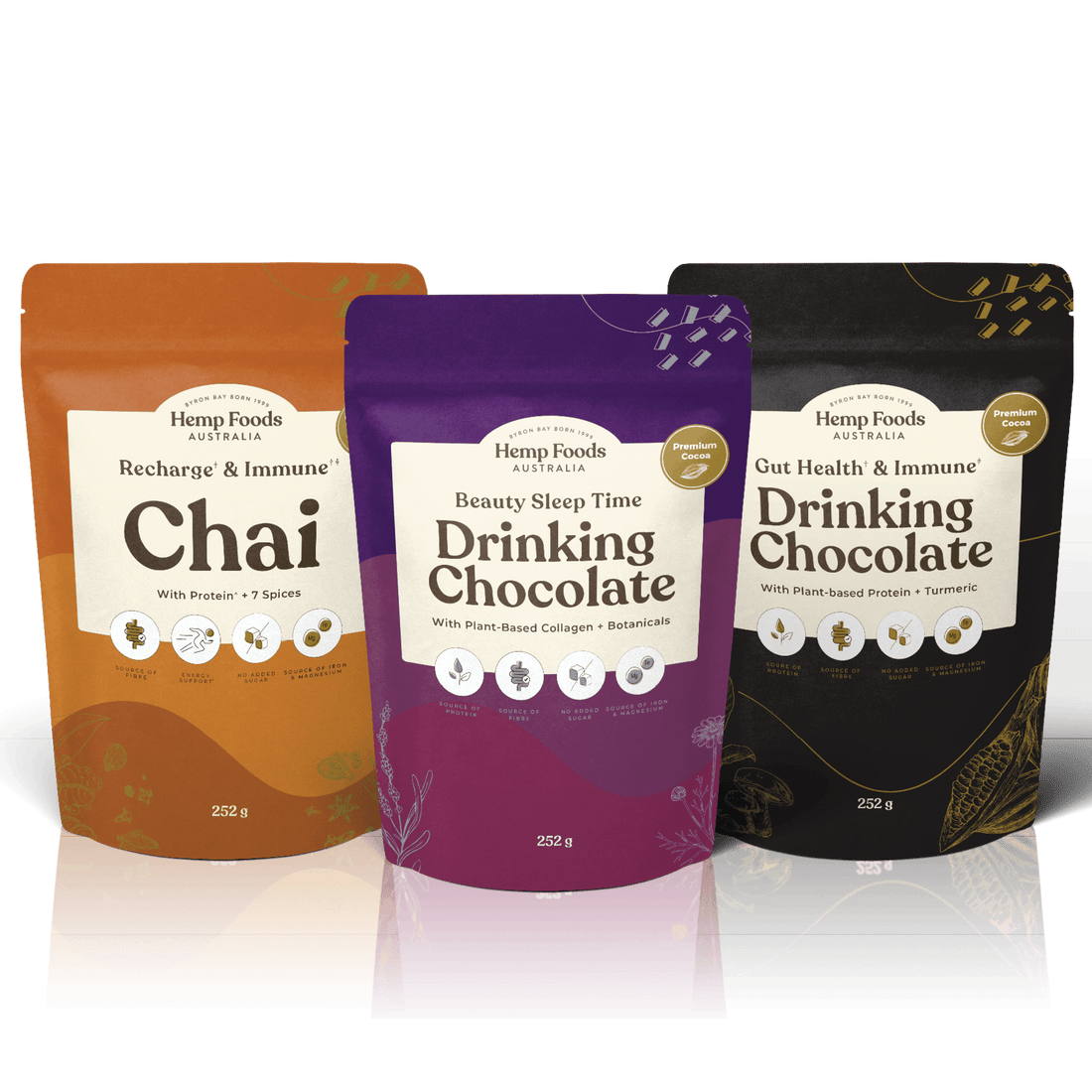 Functional Drinks - Daily Ritual Bundle - 3 x 252g Pouches