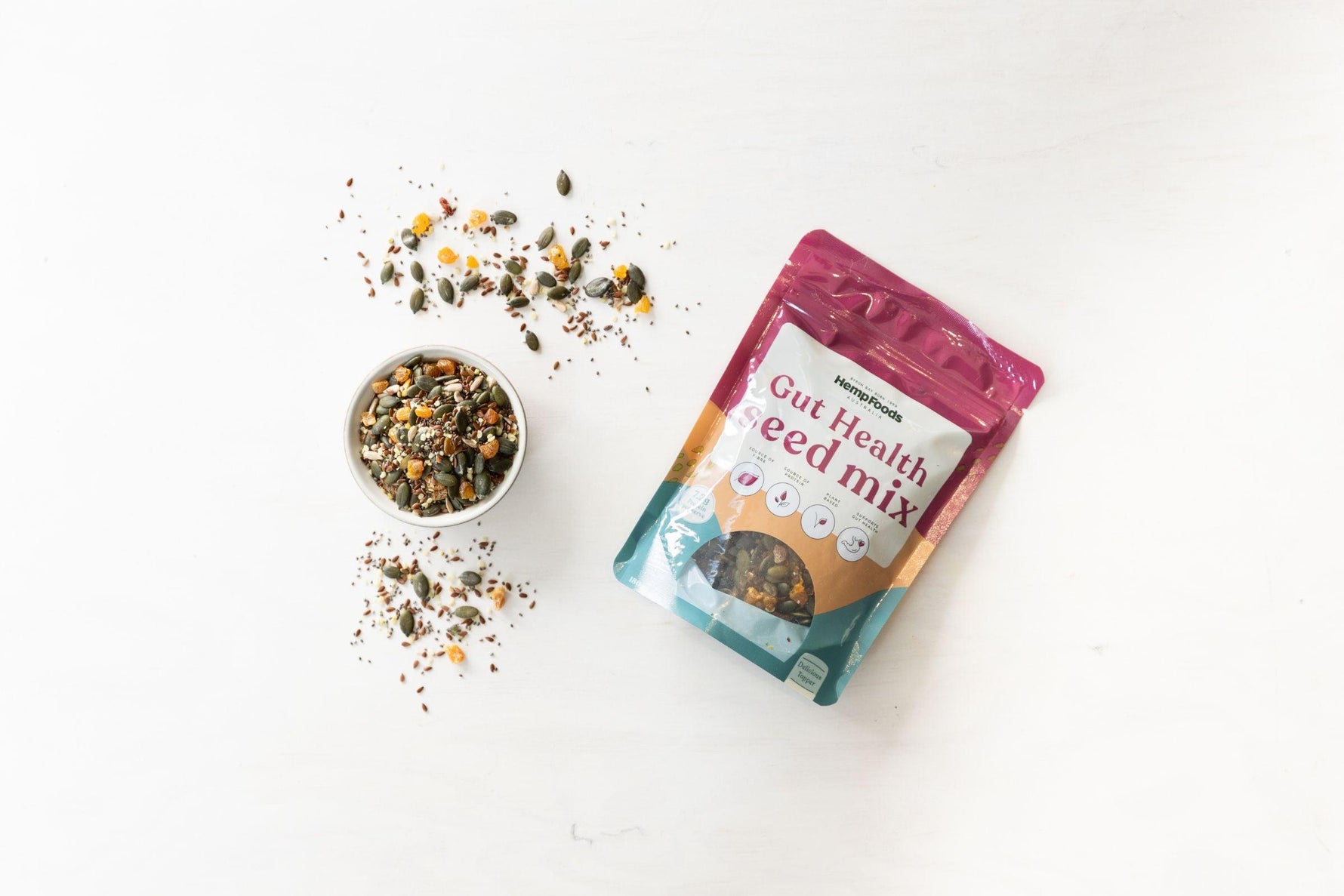 Gut Health Seed Mix 180g Hemp Foods Australia