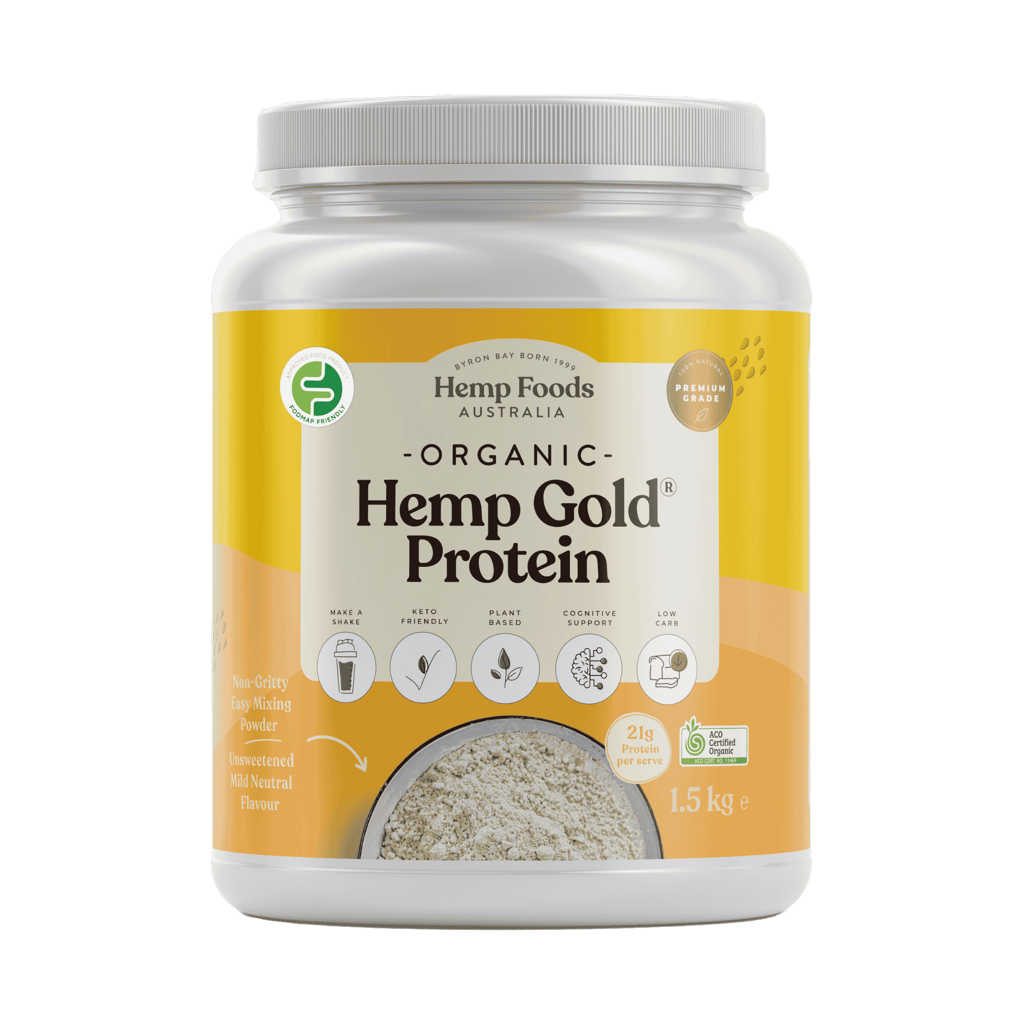 Organic Hemp Gold Protein - 1.5kg