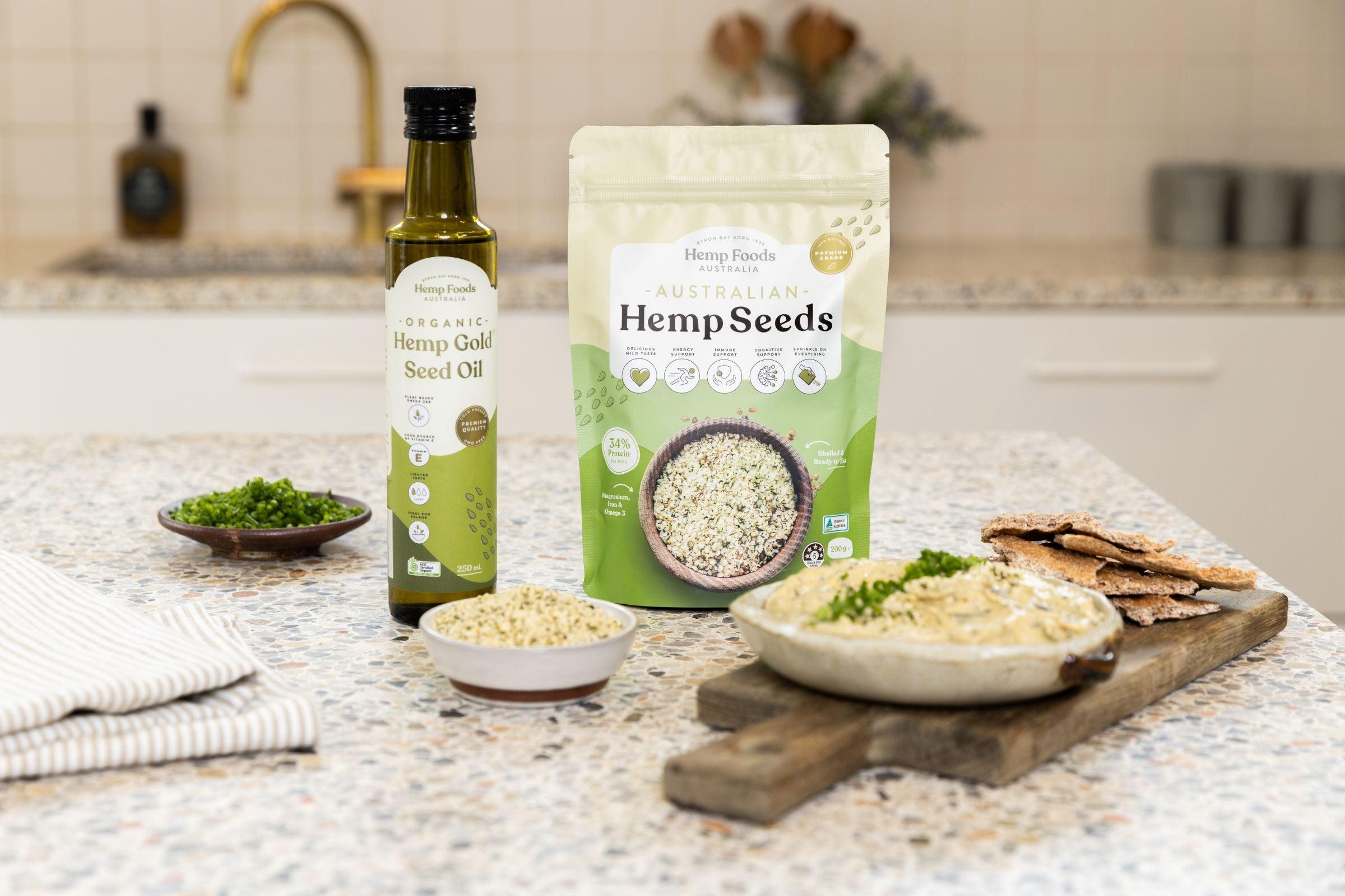 Aus Grown Conventional Hulled Hemp Seeds - 800g