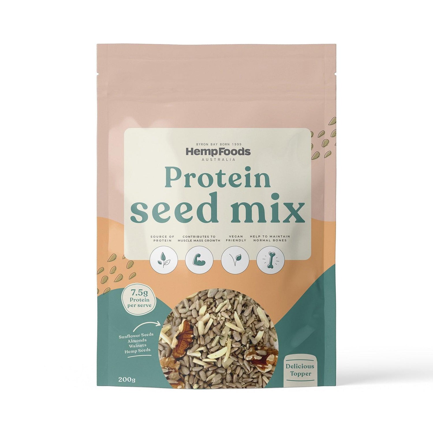 Protein Boost Seed Mix - 200g - Hemp Foods Australia