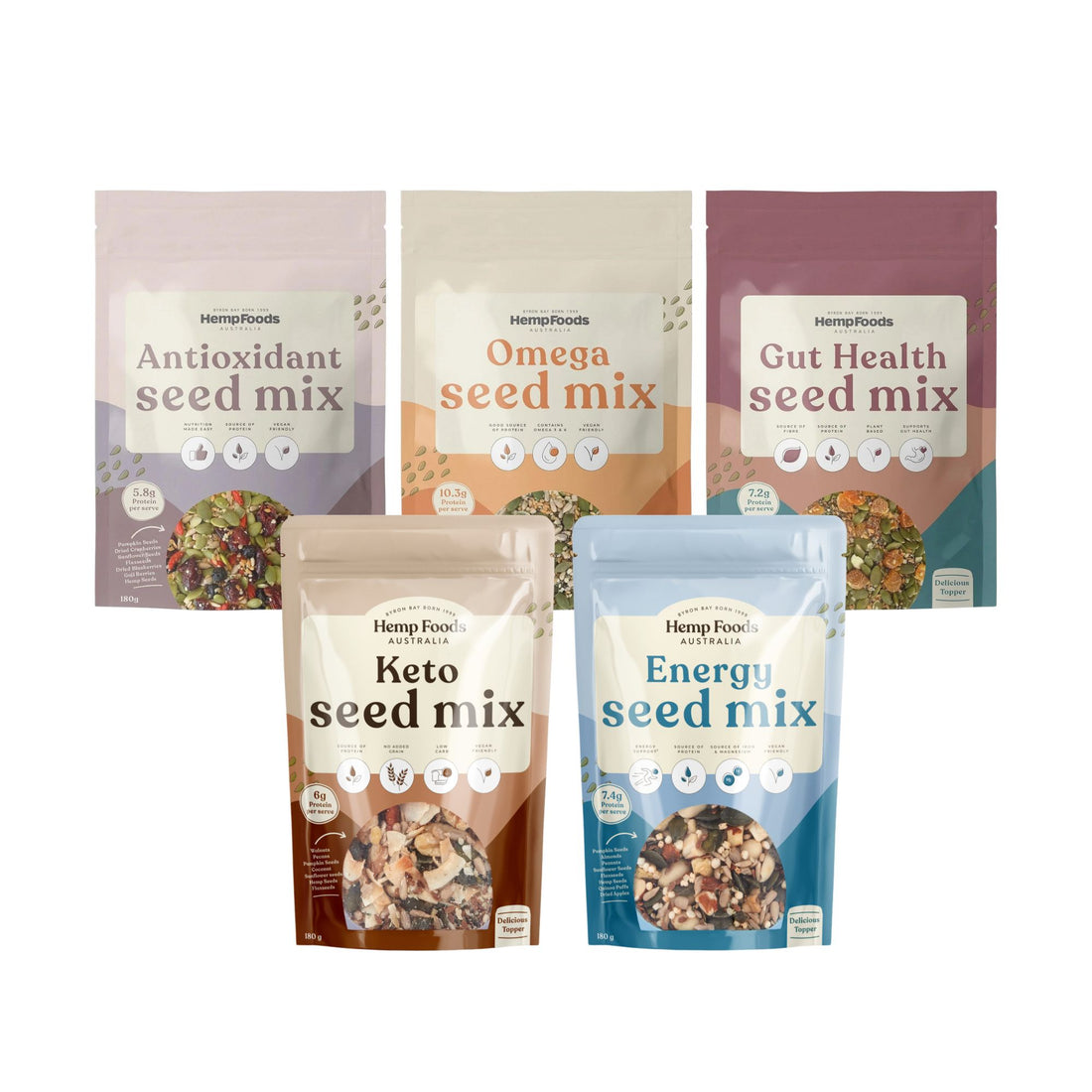 Seed Mix Bundle - 4 x Pouch