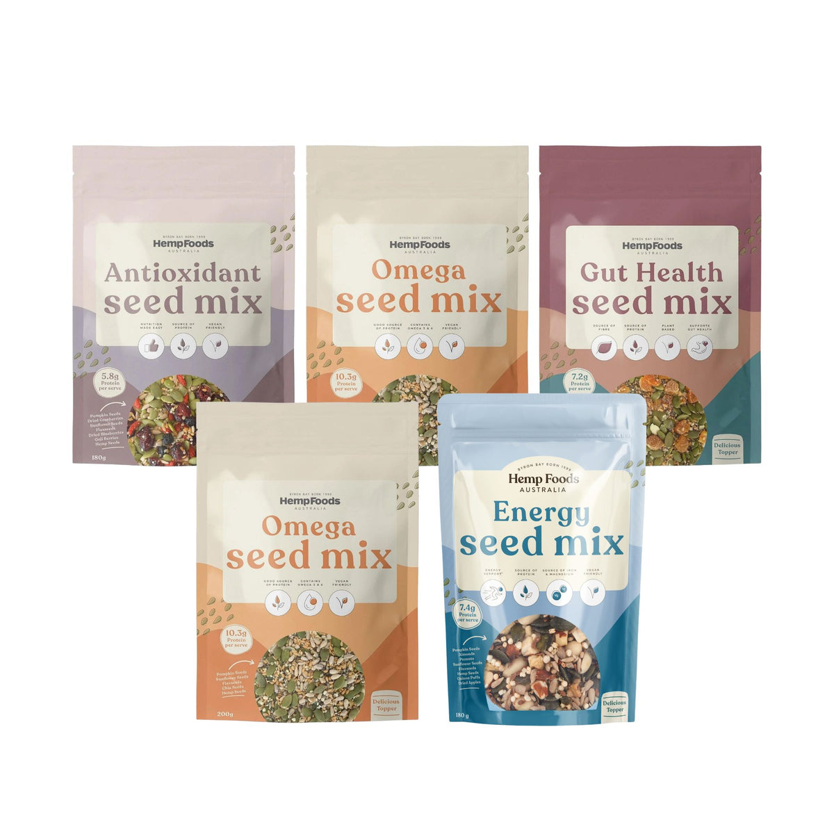 Seed Mix Bundle - 5 x Pouch