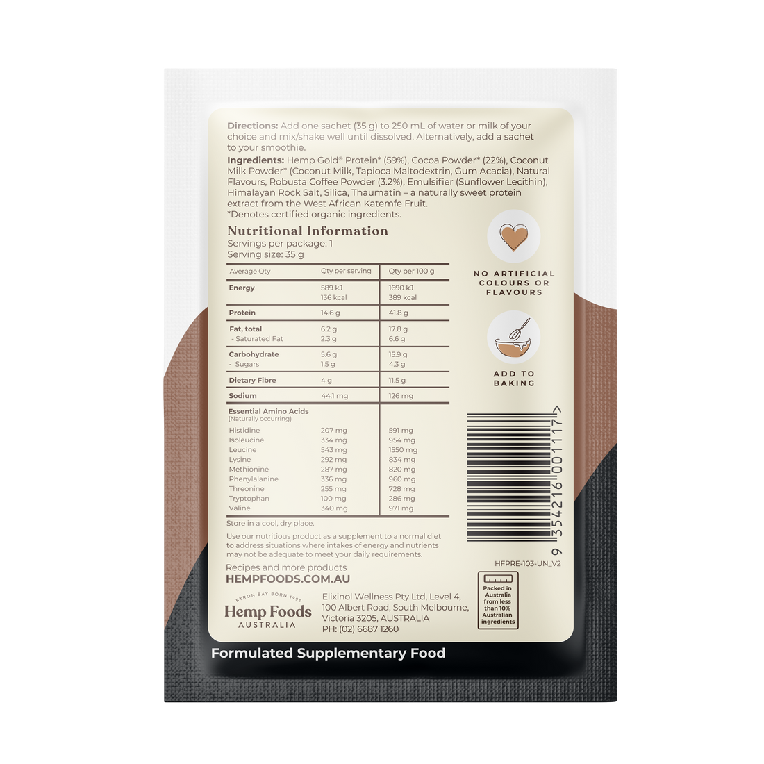 Chocolate Espresso Protein - 7 x 35g Sachet