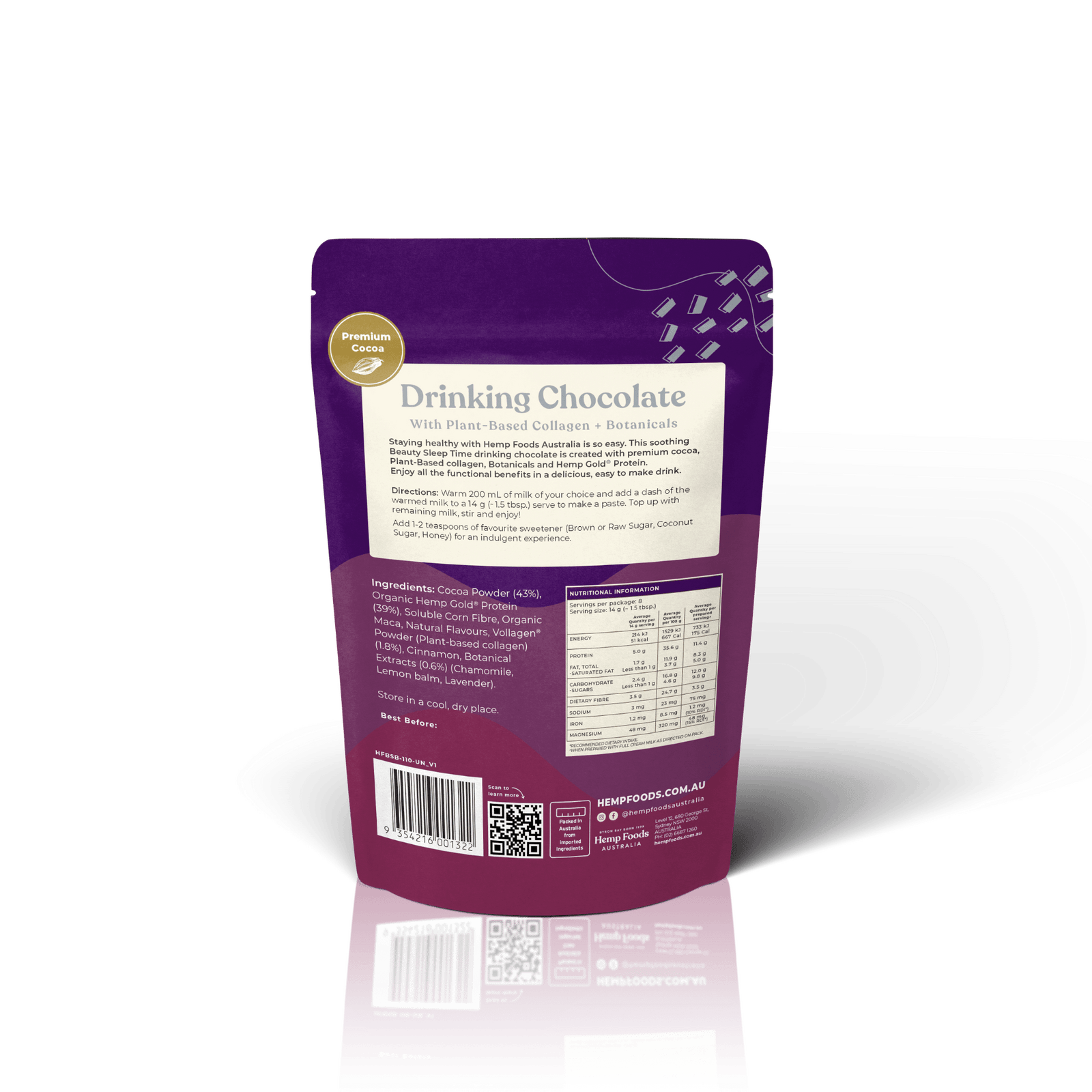 Drinking Chocolate Beauty &amp; Sleep Blend - 112g