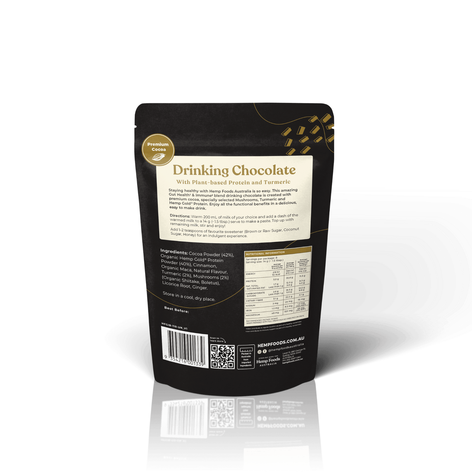 Drinking Chocolate Gut health &amp; Immunity Blend - 112g