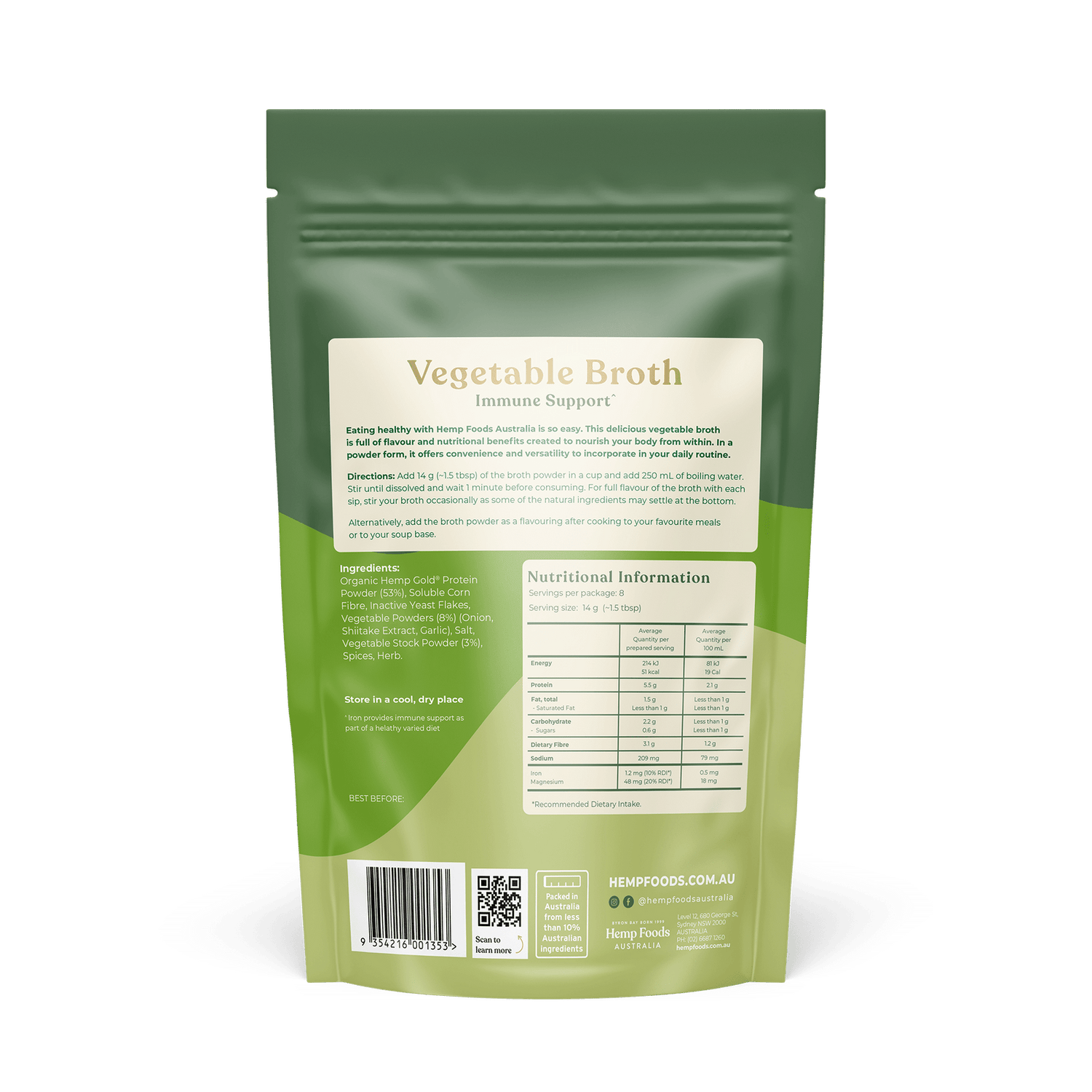 Vegetable Broth - 112g