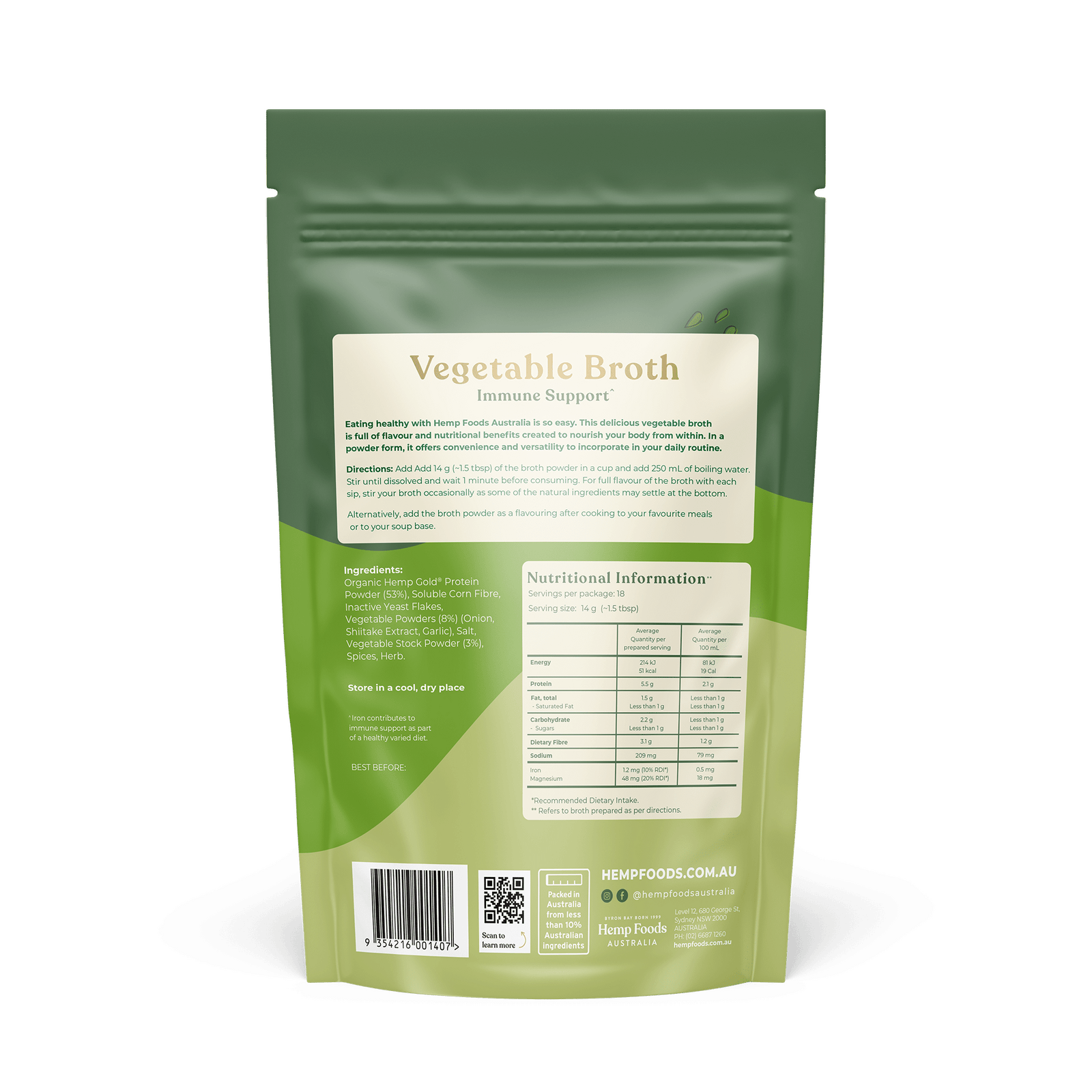 Vegetable Broth - 252g