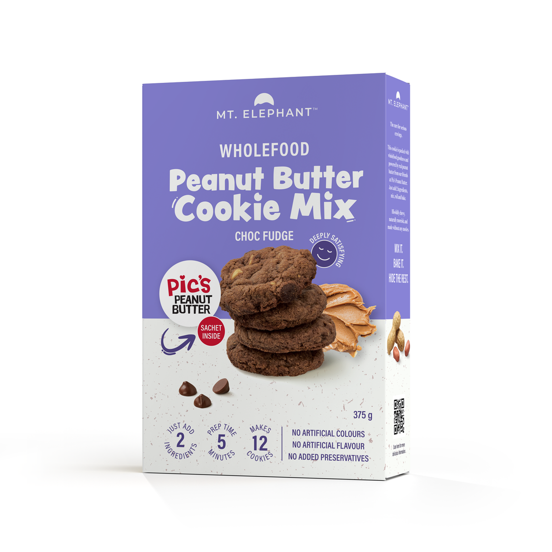 Choc Fudge Peanut Butter Cookie Mix - 375g