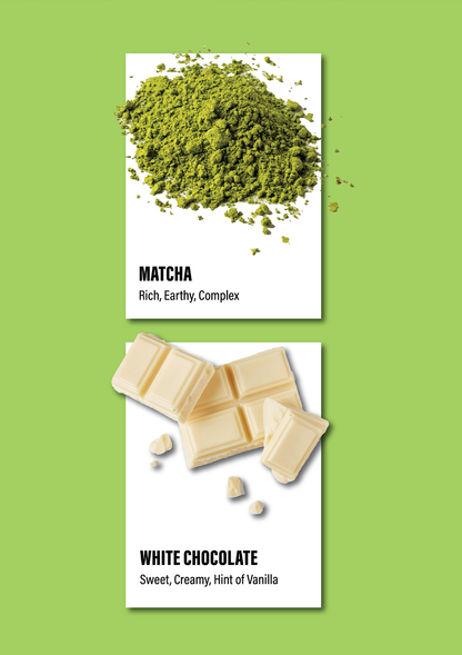 Wholefood Cake Pod Matcha White Choc - 2 x 55g Cups