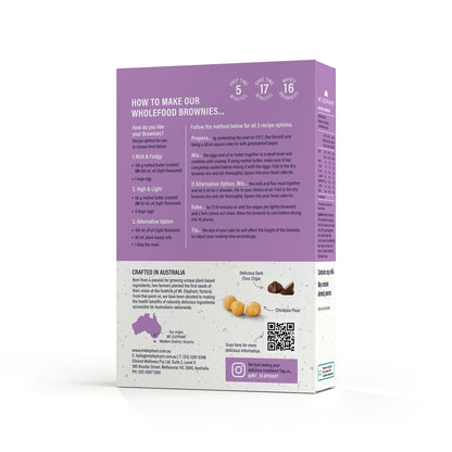 Choc Chunk Wholefood Brownie Mix - 350g