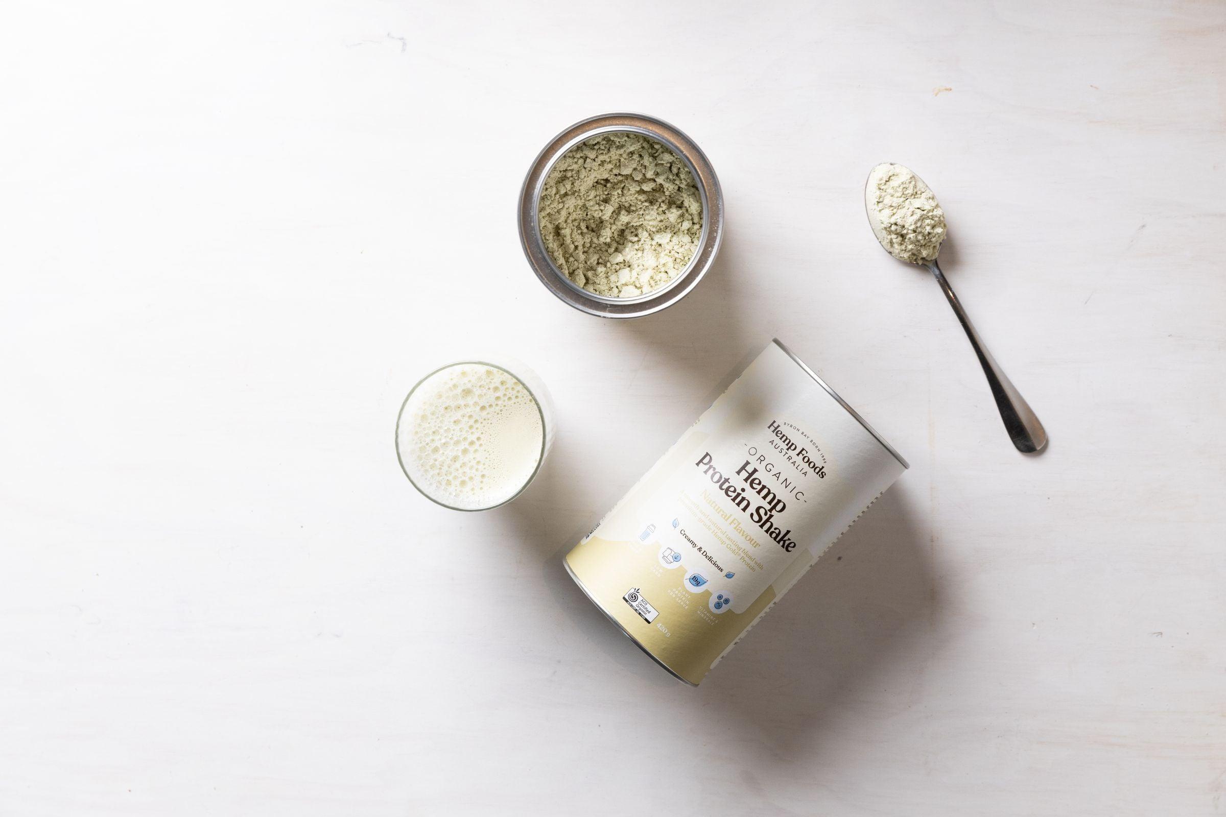 Organic Hemp Protein Natural 420g Hemp Foods Australia