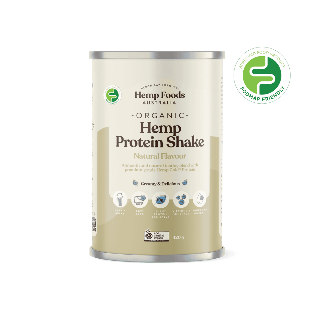 Organic Hemp Protein Natural - 420g