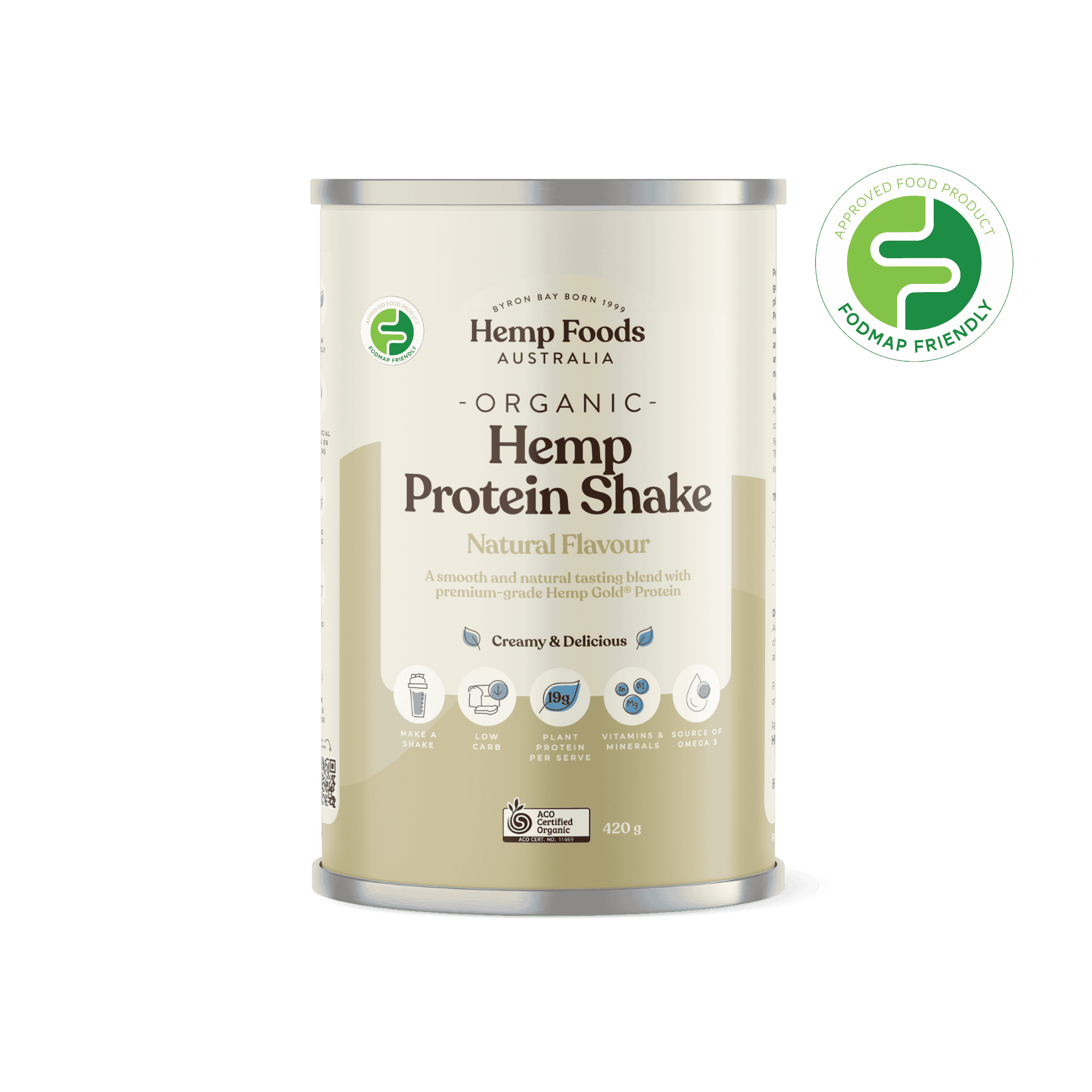 Organic Hemp Protein Natural - 420g