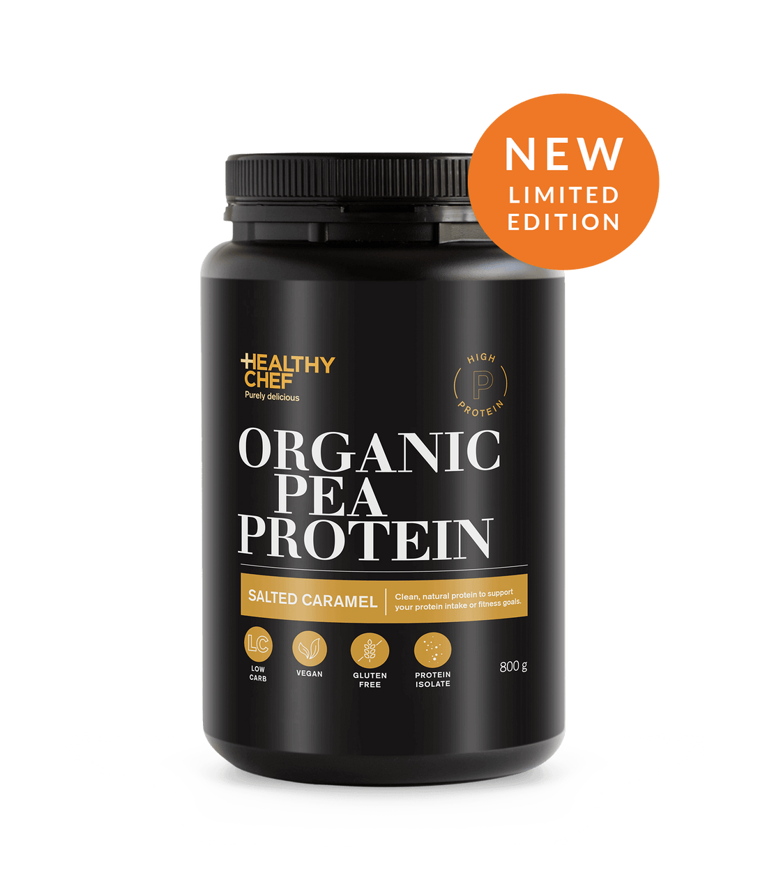Organic Pea Protein Salted Caramel - 800g