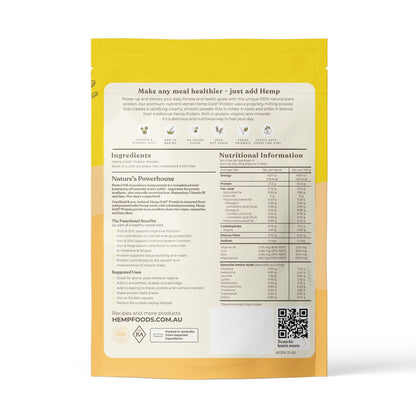 Organic Hemp Gold Protein Powder - 210g