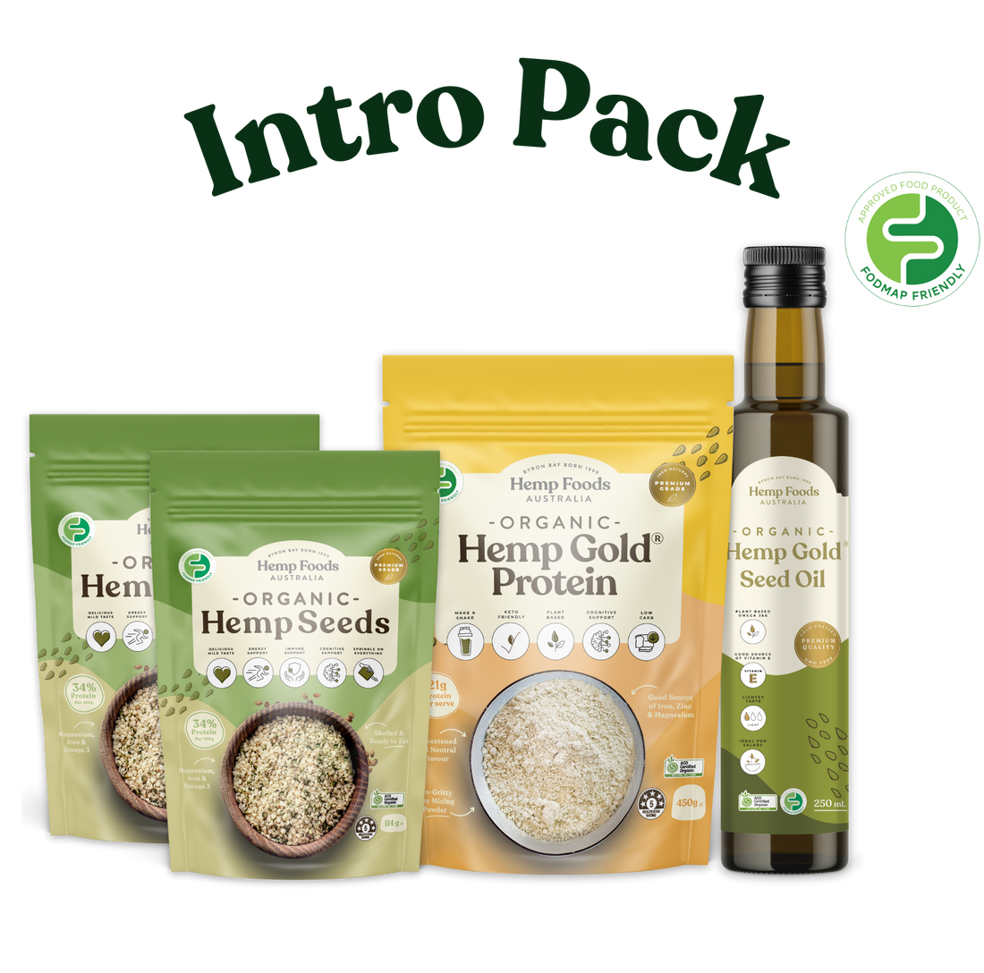 Organic Hemp Foods Intro pack - 4 x Product