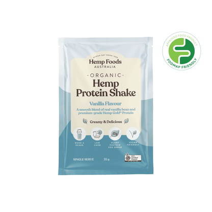 Organic Hemp Protein Vanilla - 7 x 35g Sachet