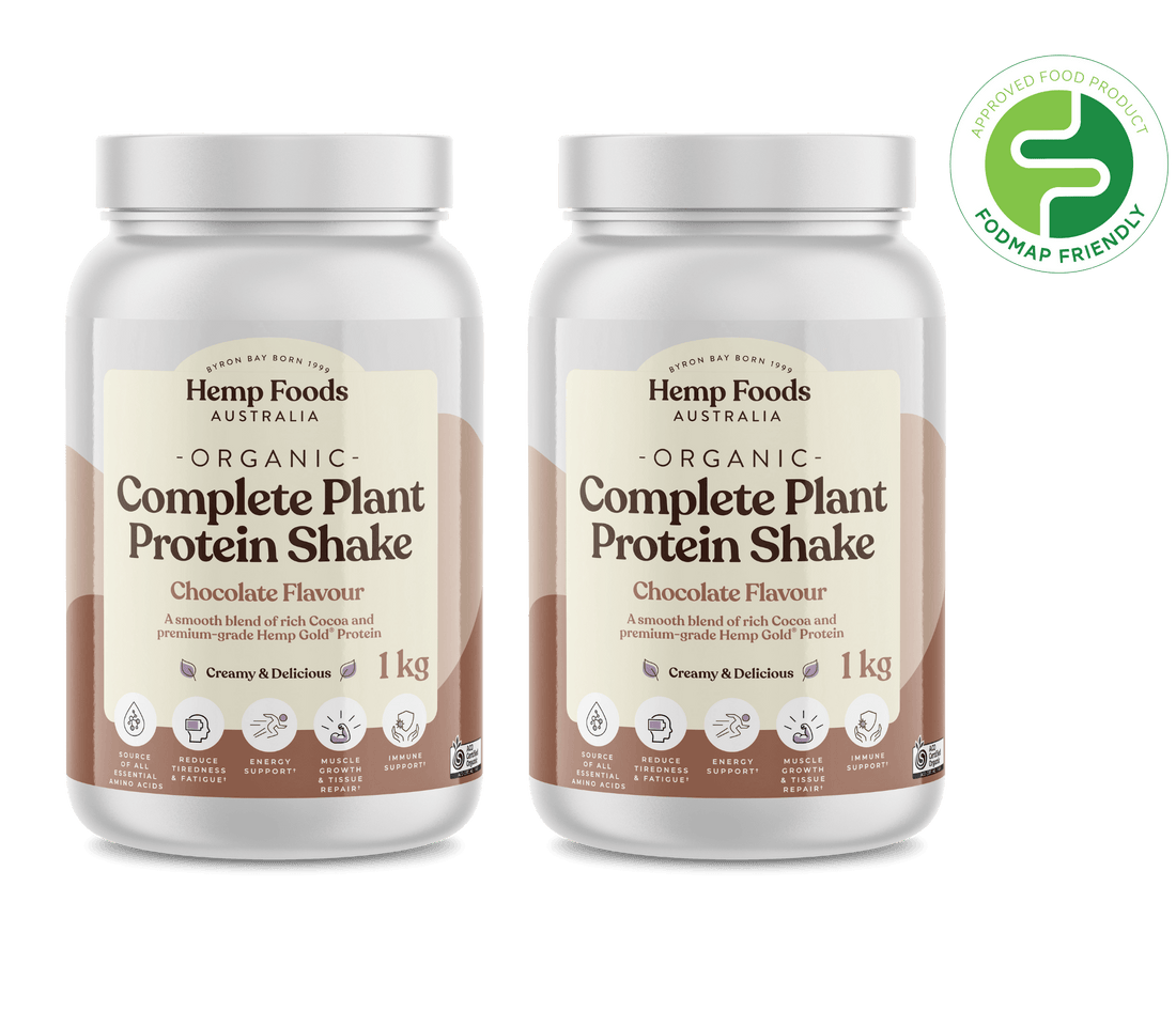 Complete Plant Protein Shake Chocolate - 2 x 1KG Tubs