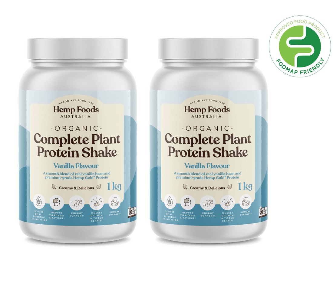 Complete Plant Protein Shake Vanilla - 2 x 1KG Tubs