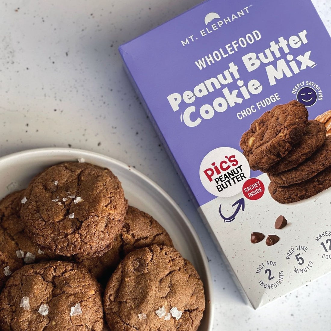 Choc Fudge Peanut Butter Cookie Mix - 375g