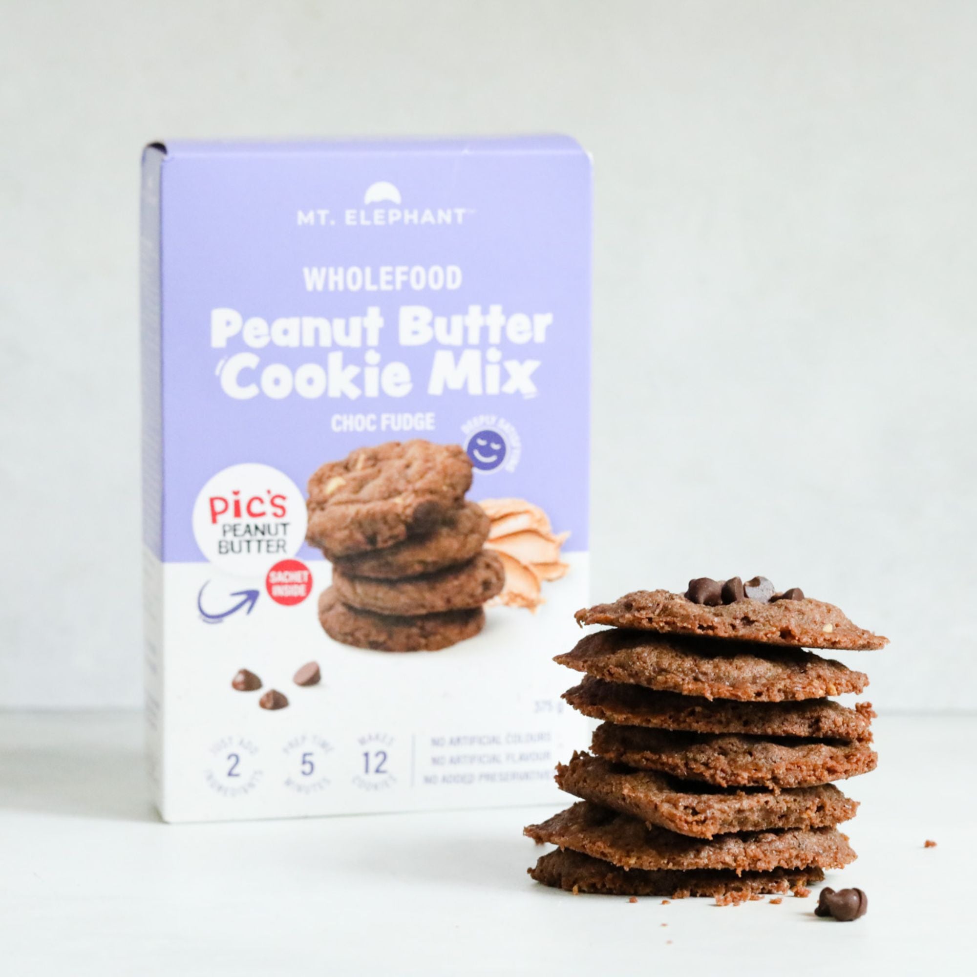 Choc Fudge Peanut Butter Cookie Mix - 375g